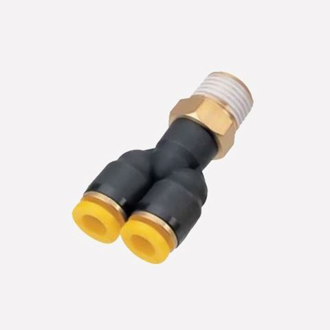 Conector Y macho orientable Parker FSY10-1/2